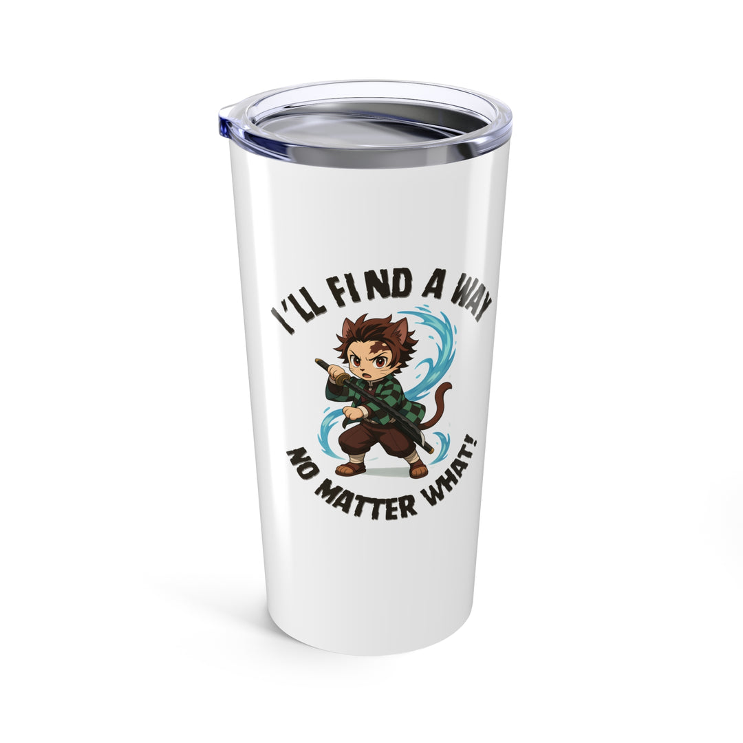Inspirational 20oz Tumbler with Funny Quote, Unique Gift for Coffee Lovers, Travel Mugs, Birthday, Holiday Gift, Motivational Drinkware