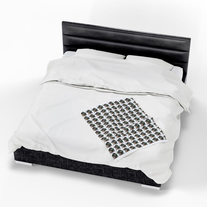 Cozy Velveteen Plush Blanket for Warmth & Comfort, Ideal Gift for Home, Cozy Nights, All Seasons, Unique Decor