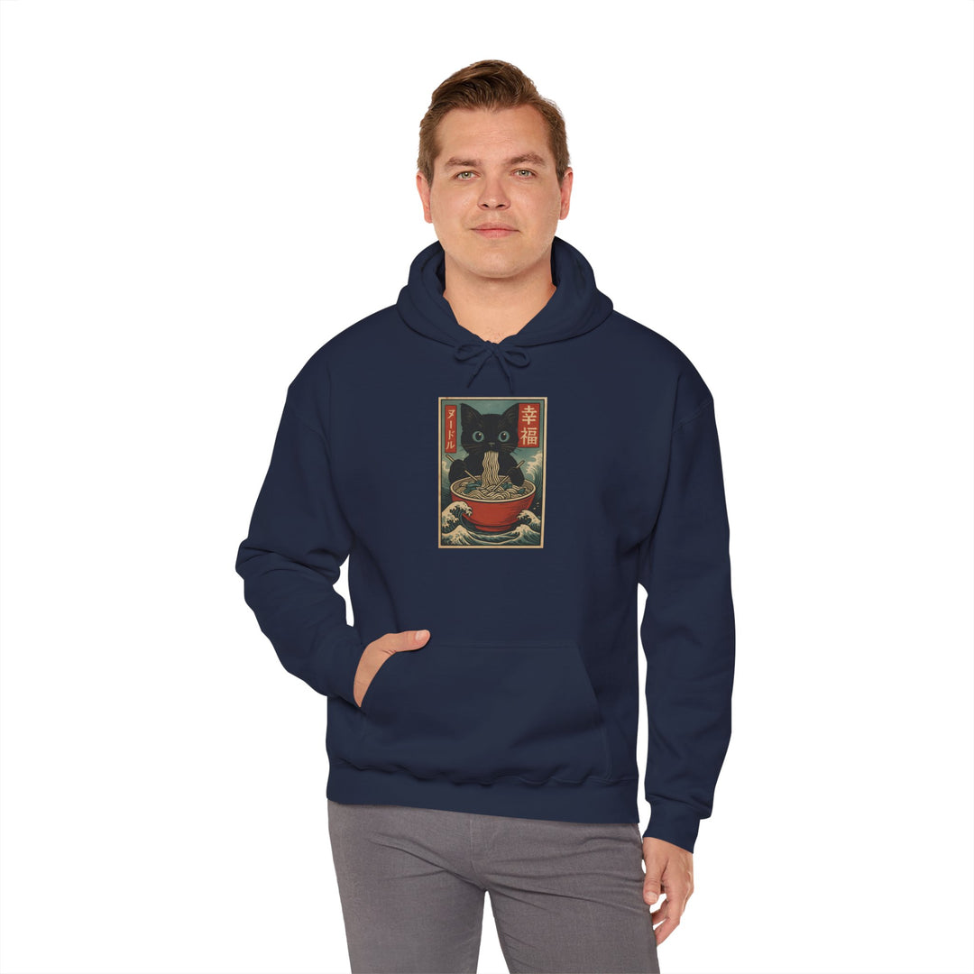 Cozy Cat-Inspired Hoodie: Perfect for Cat Lovers, Gift for Pet Owners, Winter Wear, Lounge Apparel, Unique Sweatshirt
