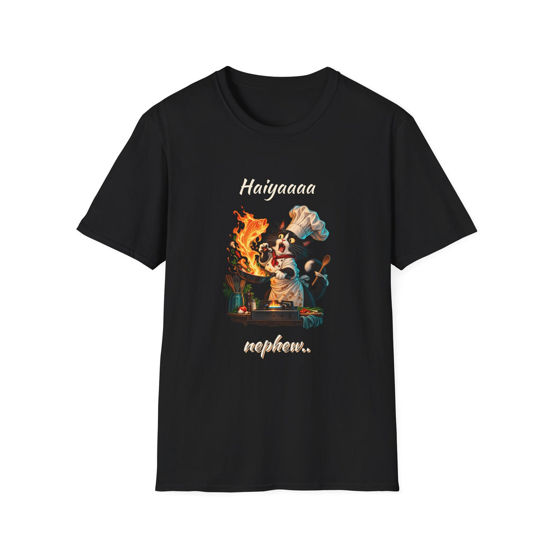 Cooking Show Catastrophe Cat T-Shirt