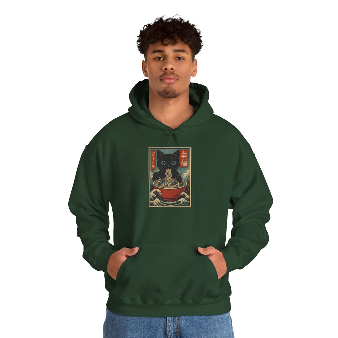 Cozy Cat-Inspired Hoodie: Perfect for Cat Lovers, Gift for Pet Owners, Winter Wear, Lounge Apparel, Unique Sweatshirt