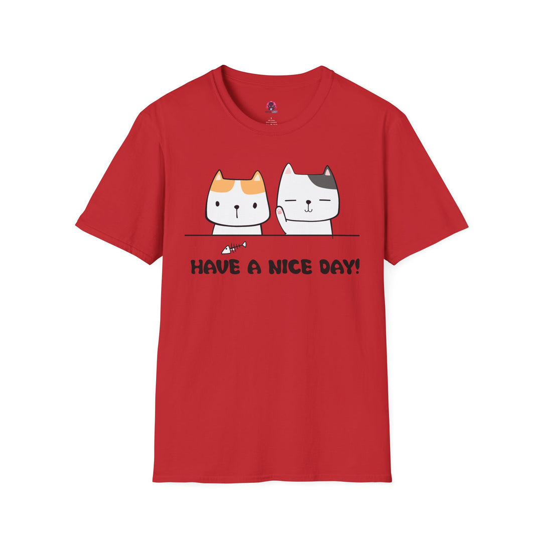 Nice Day Cat Graphic T-Shirt