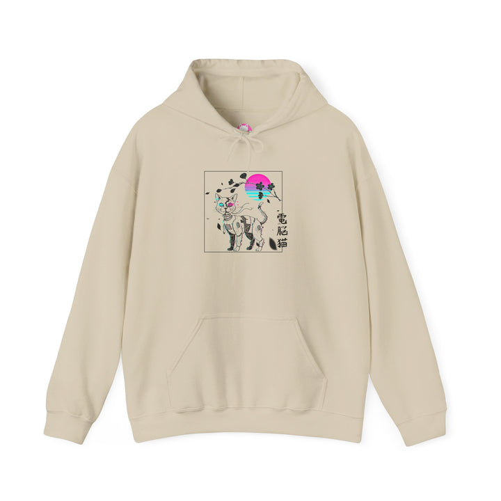 Chill Cat Graphic Hoodie, Cozy Sweatshirt for Cat Lovers, Perfect Gift for Birthdays, Holidays, Cat Enthusiasts, Unisex Apparel