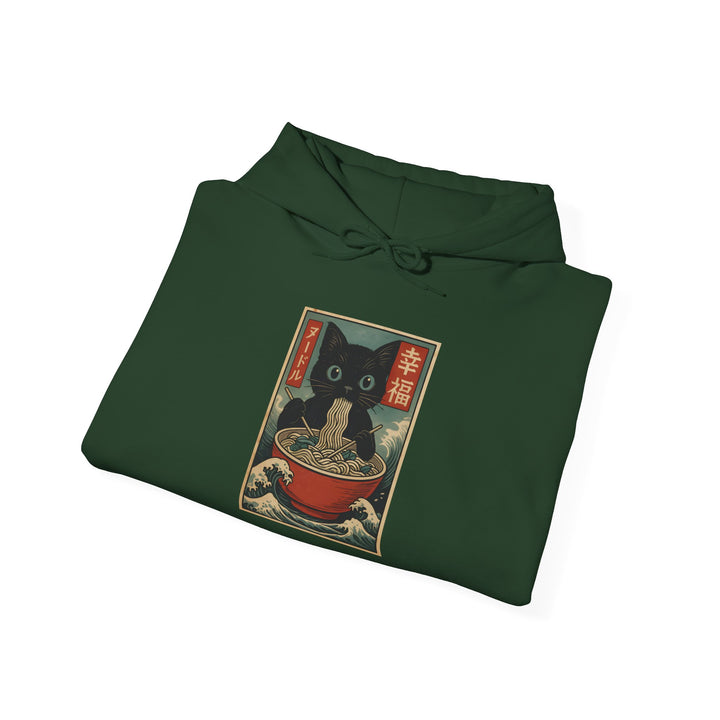 Cozy Cat-Inspired Hoodie: Perfect for Cat Lovers, Gift for Pet Owners, Winter Wear, Lounge Apparel, Unique Sweatshirt