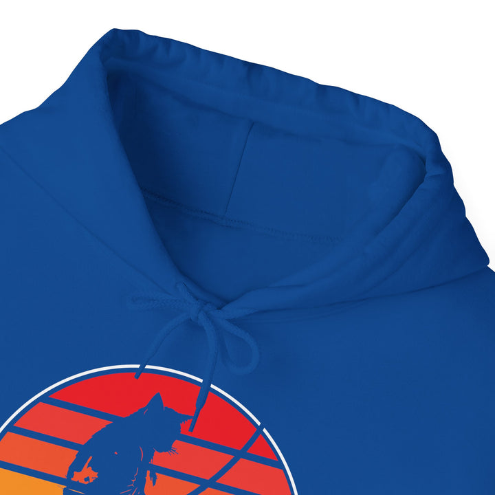 Samurai Cat Sunset Hoodie