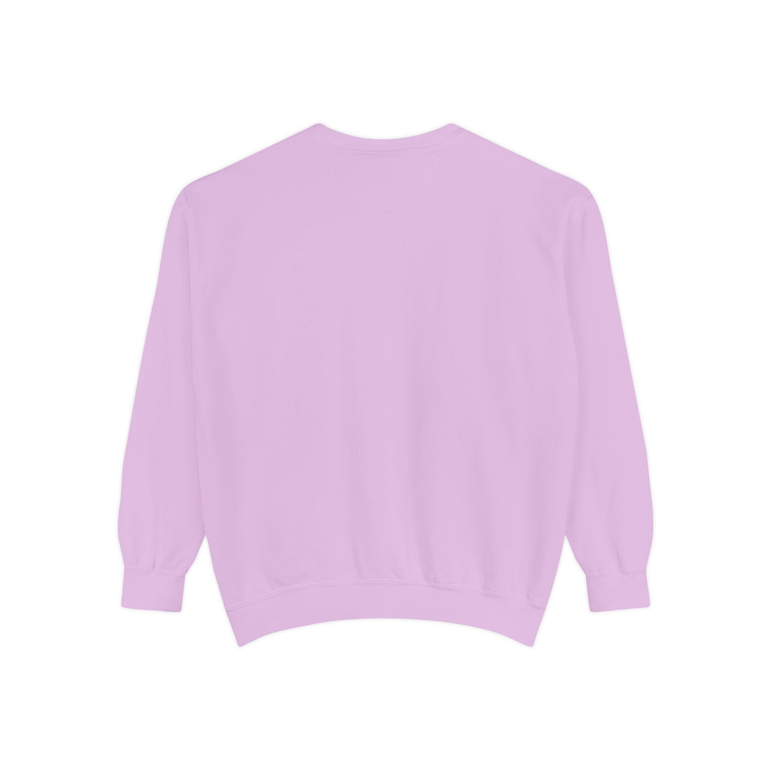 Cute Cat Character Sweatshirt Featuring a Whimsical Feline in a Cheerful Anime Inspired Pose for Fans of Unique Graphics Animal Lover Apparel Fun Fashion Casual Wear