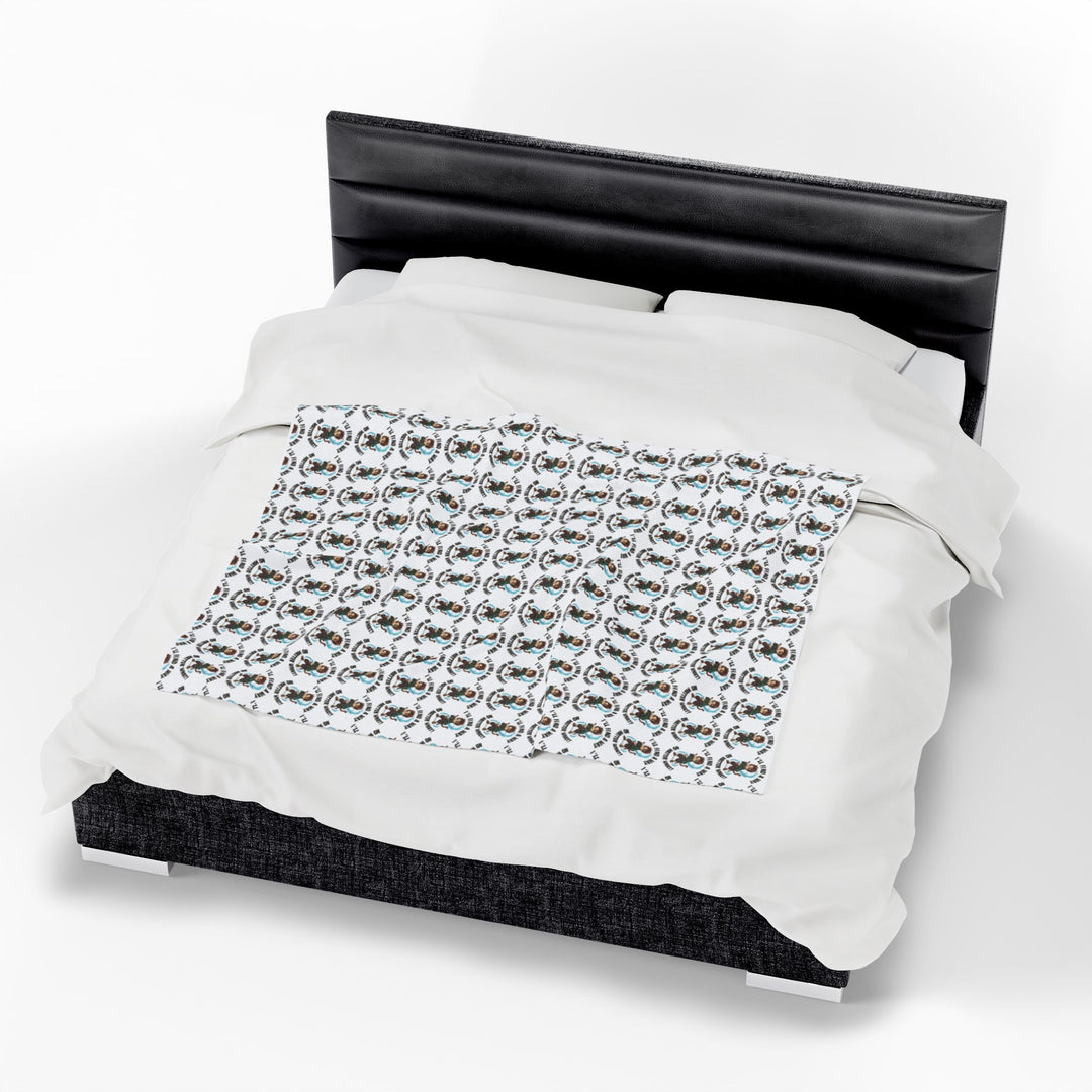 Cozy Velveteen Plush Blanket, Soft Throw Blanket, Warm Home Decor, Bedding Gift, Comfy Couch Accessory, Holiday Gift