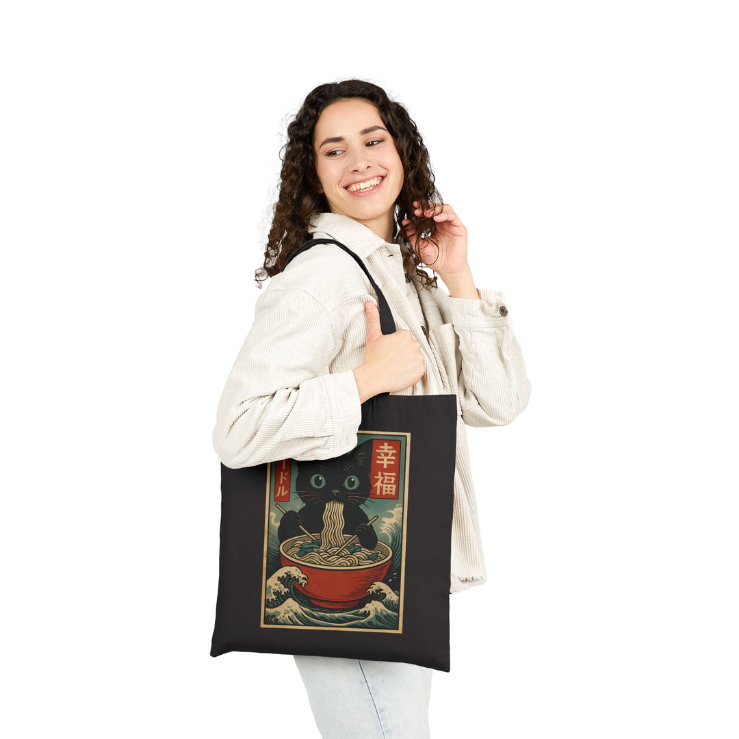 Kawaii Cat Tote Bag, Cute Cotton Canvas, Eco-Friendly Shopping Bag, Gift for Cat Lovers, Artsy Market Bag, Perfect for Everyday Use, [...]
