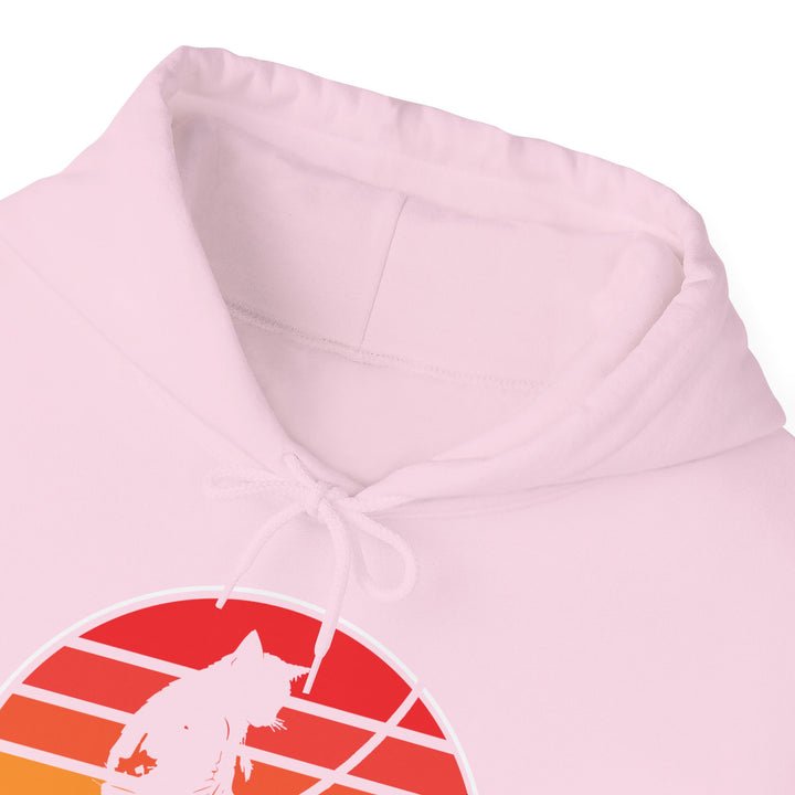 Samurai Cat Sunset Hoodie
