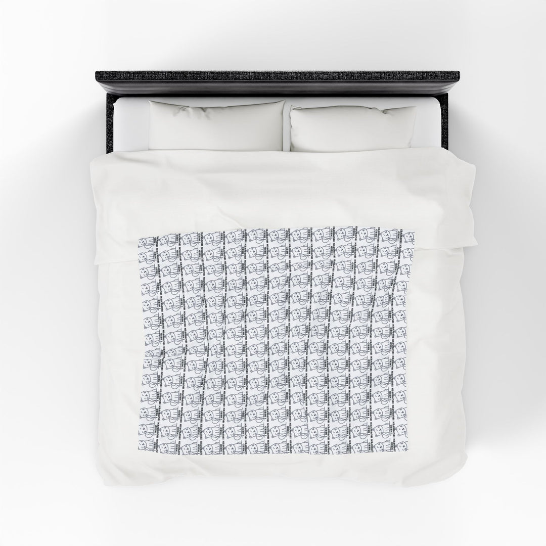 Cozy Velveteen Plush Blanket for Comfort and Warmth