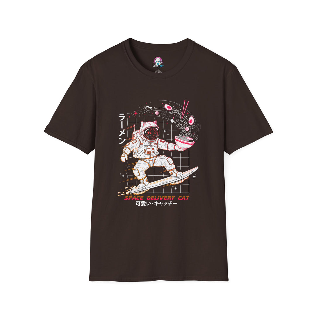 Space Delivery Cat Unisex T-Shirt