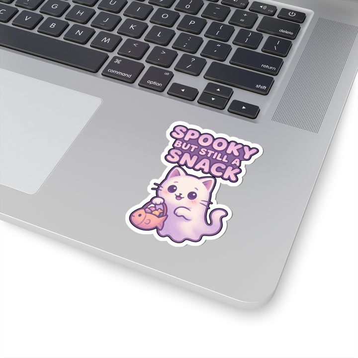 Cute Spooky Cat Stickers, Halloween Decor, Laptop Decals, Fun Gift for Cat Lovers, Whimsical Accessories