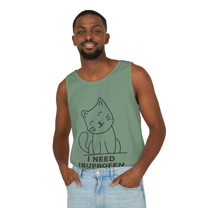 Funny Cat Tank Top, Summer Tee, Gifts for Cat Lovers, Cute Animal Apparel, Relaxing Casual Wear, Women's Funny Shirt
