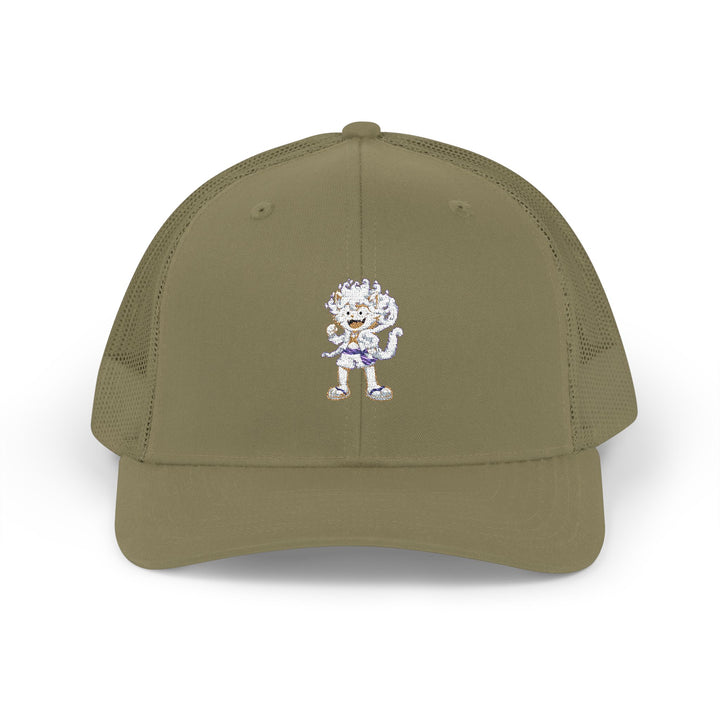 Stylish Snapback Trucker Cap with Unique Embroidery, Cool Hat for Men and Women, Perfect for Casual Outings, Gifts, Outdoor Events