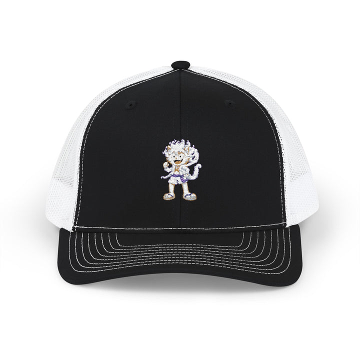 Stylish Snapback Trucker Cap with Unique Embroidery, Cool Hat for Men and Women, Perfect for Casual Outings, Gifts, Outdoor Events
