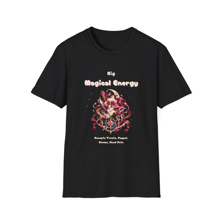 Strawberry Sailor Mage Cat T-Shirt