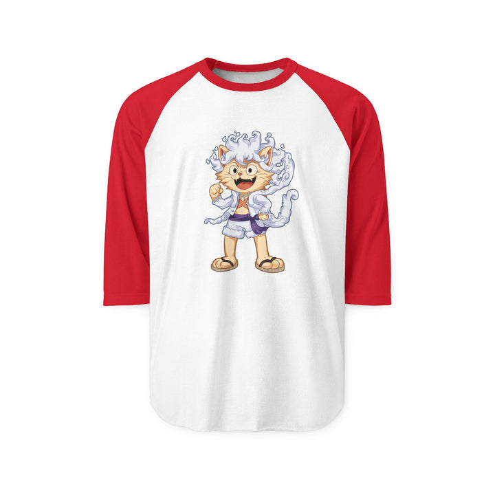 Luffy Cat Gear 5 Three-Quarter Sleeve Shirt