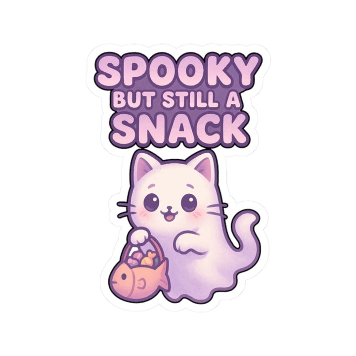 Cute Spooky Cat Stickers, Halloween Decor, Laptop Decals, Fun Gift for Cat Lovers, Whimsical Accessories