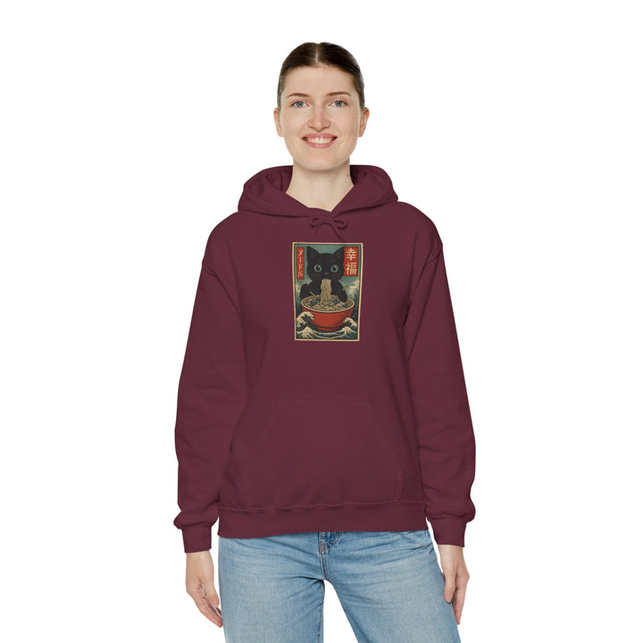 Cozy Cat-Inspired Hoodie: Perfect for Cat Lovers, Gift for Pet Owners, Winter Wear, Lounge Apparel, Unique Sweatshirt