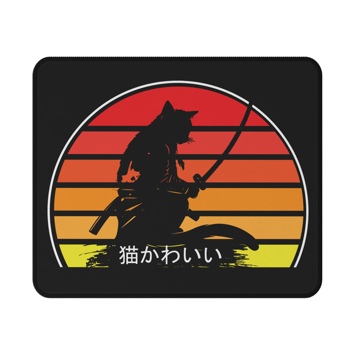 Non-Slip Gaming Mouse Pad with Cool Cat Design, Perfect for Gamers, Office Decor, Gift for Cat Lovers, Desk Accessories