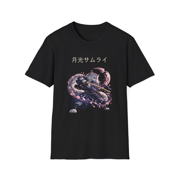 Moonlight Sword School Cat T-Shirt