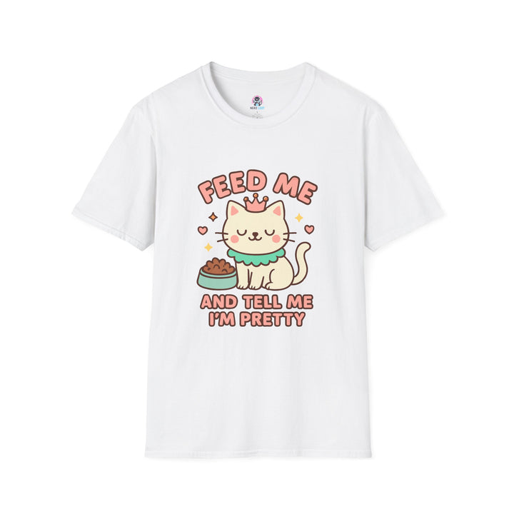 Princess Feed Me Cat T-Shirt