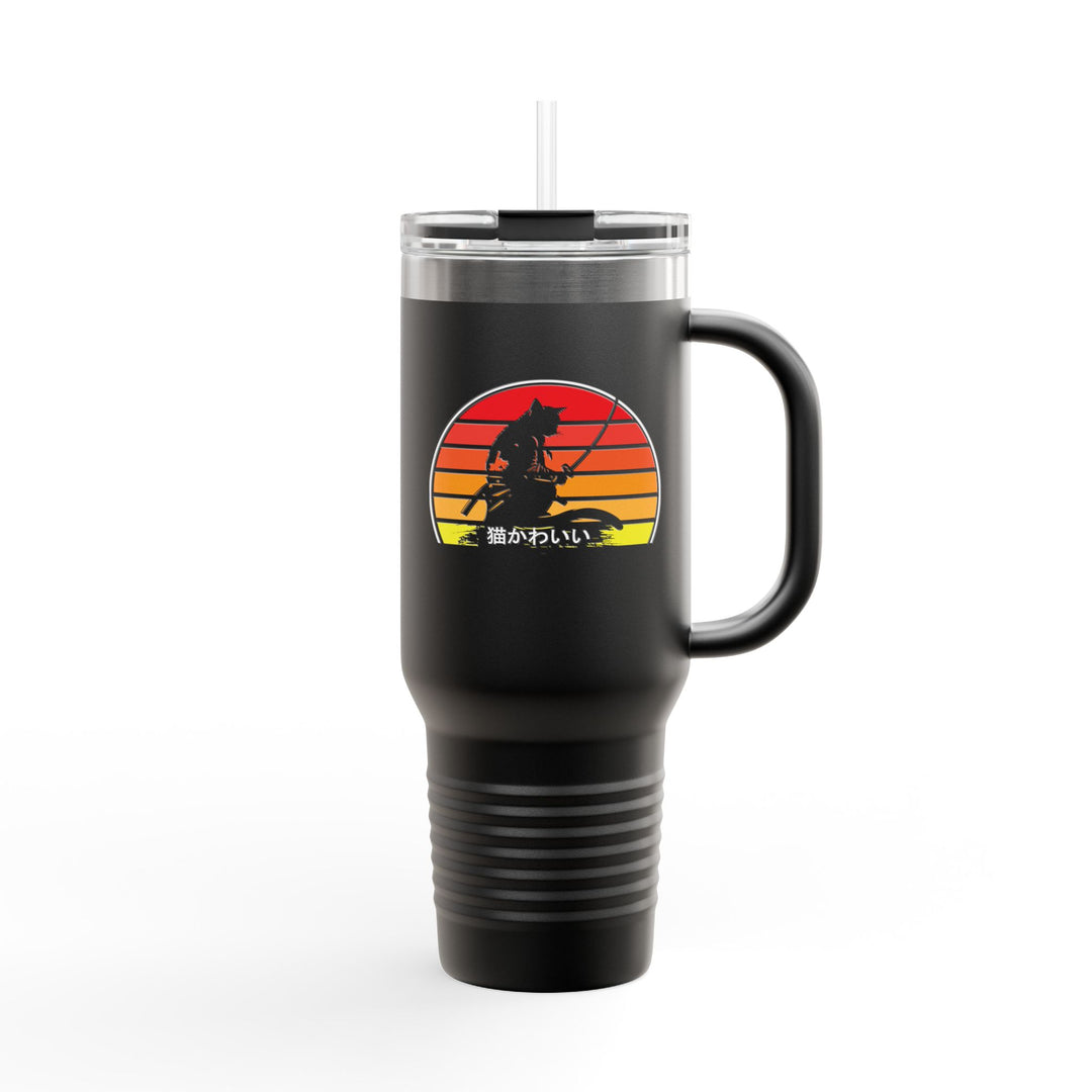 Sunset Adventure Insulated Travel Mug - 40oz, Perfect for Outdoor Enthusiasts, Road Trips, Camping, Gifts, Summer Fun
