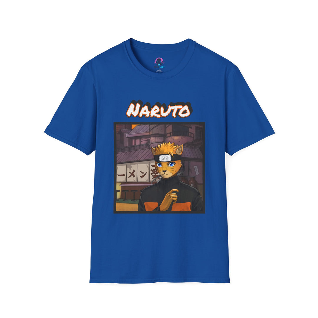 Naruto Cat Inspired T-Shirt