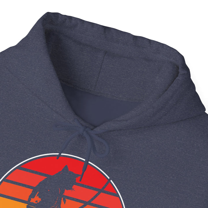 Samurai Cat Sunset Hoodie