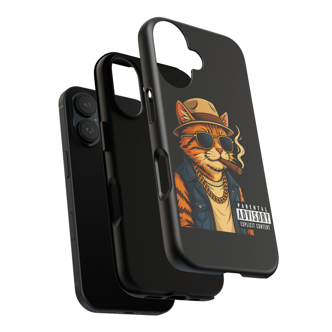 Parental Advisory Cat Phone Case