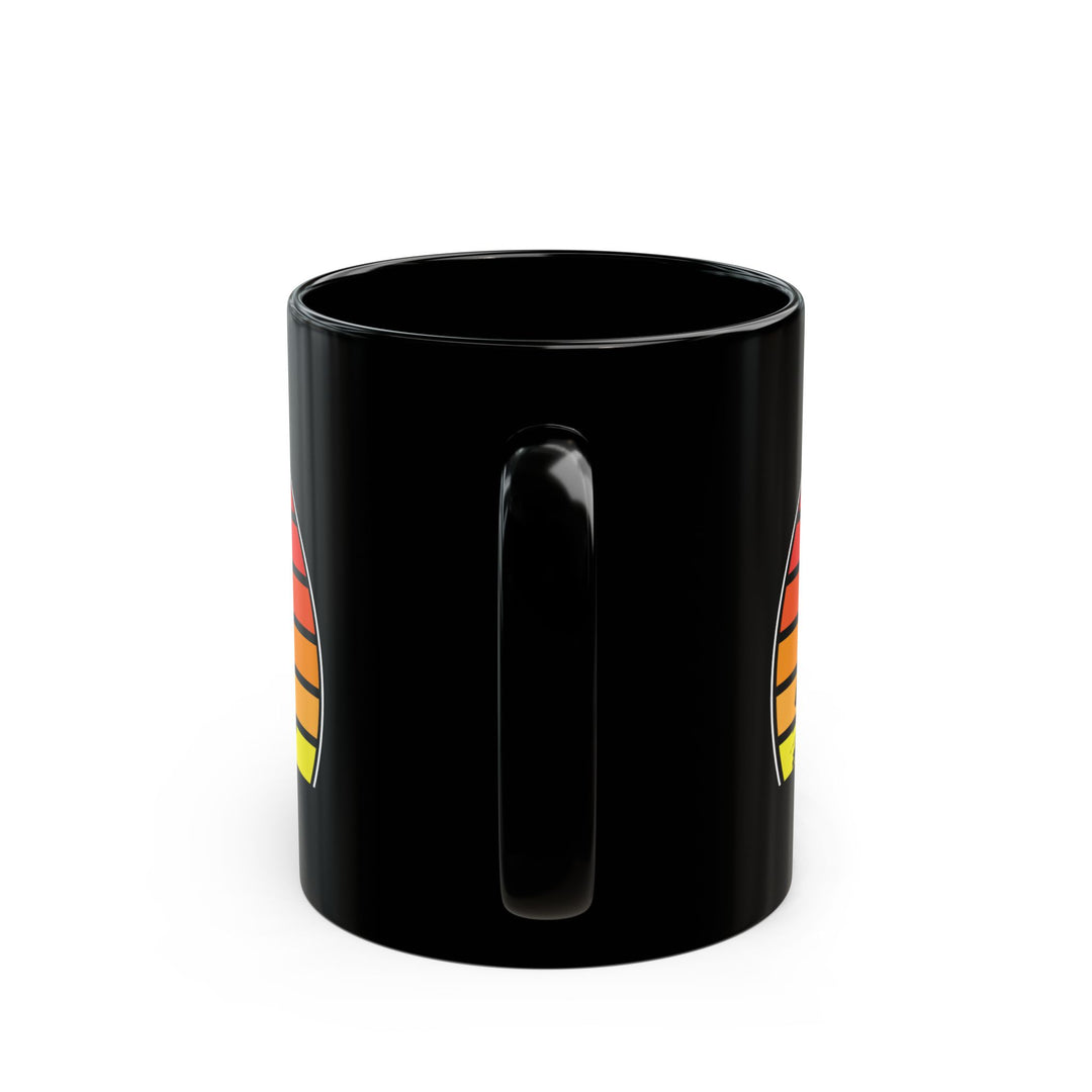 Sunset Samurai Cat Mug