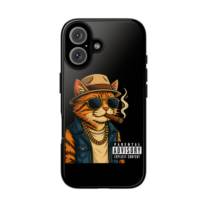 Parental Advisory Cat Phone Case