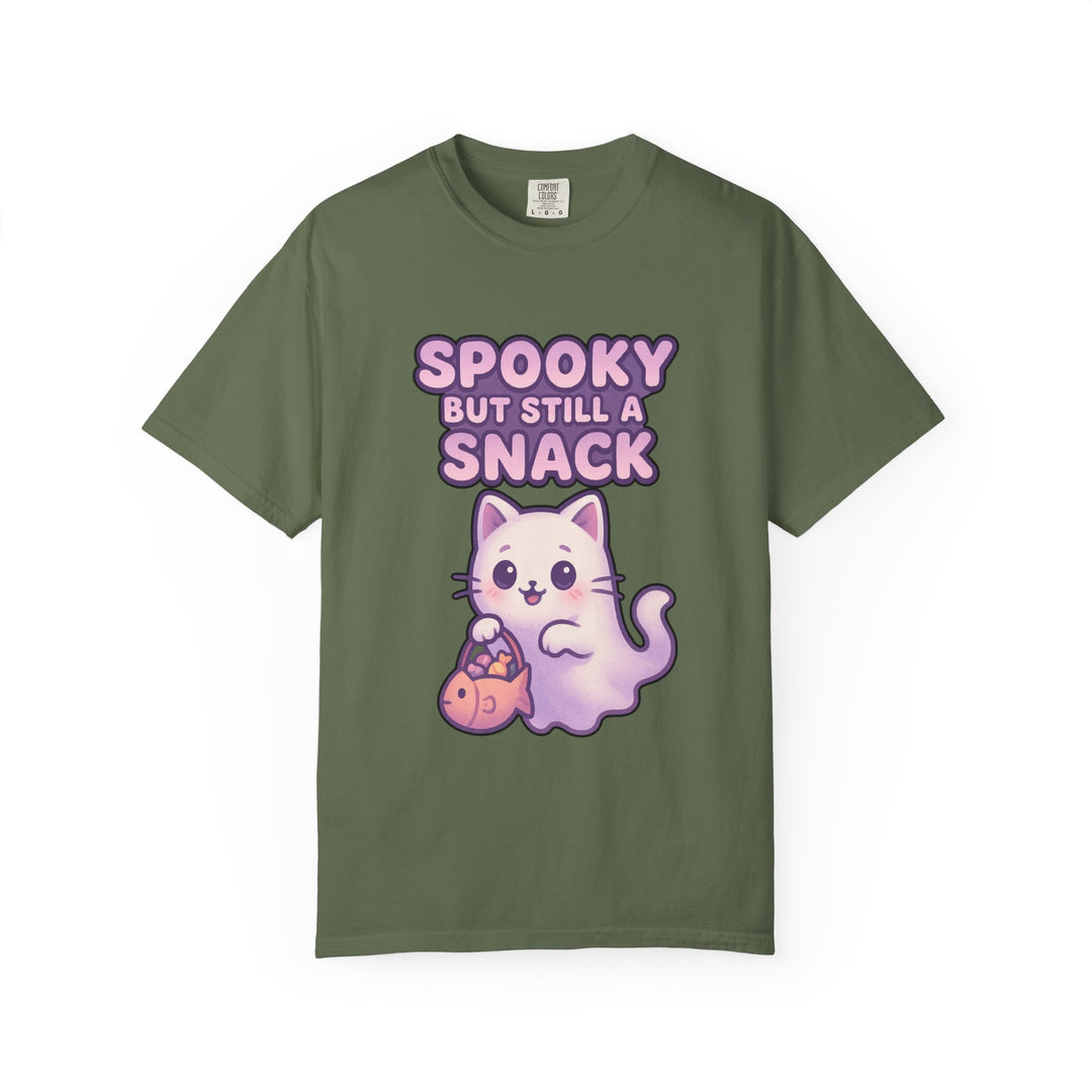 Spooky Snack Clever Cat T-Shirt