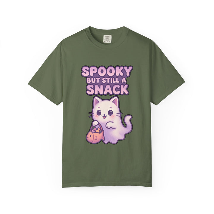 Spooky Snack Clever Cat T-Shirt