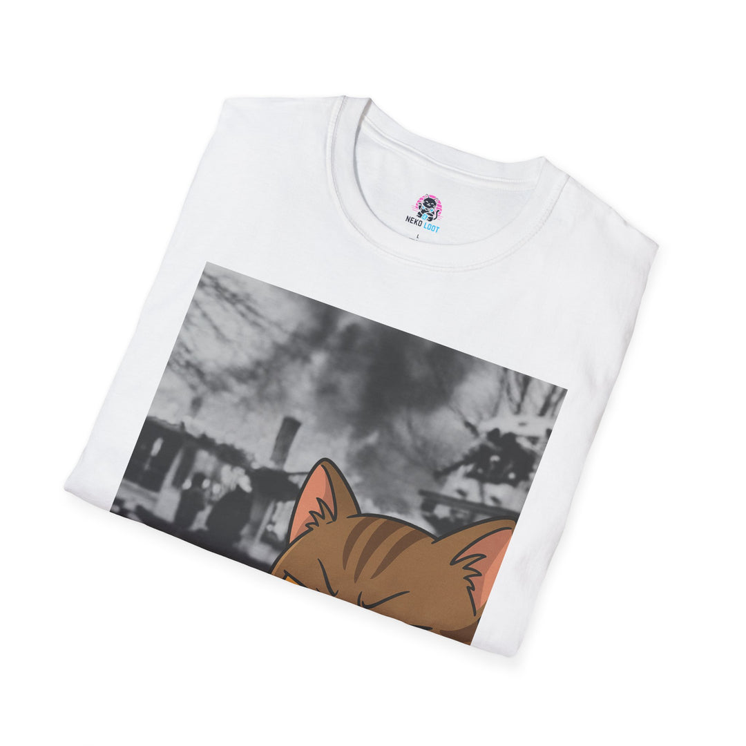 Disaster Cat Meme T-Shirt