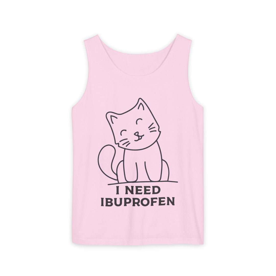 Funny Cat Tank Top, Summer Tee, Gifts for Cat Lovers, Cute Animal Apparel, Relaxing Casual Wear, Women's Funny Shirt