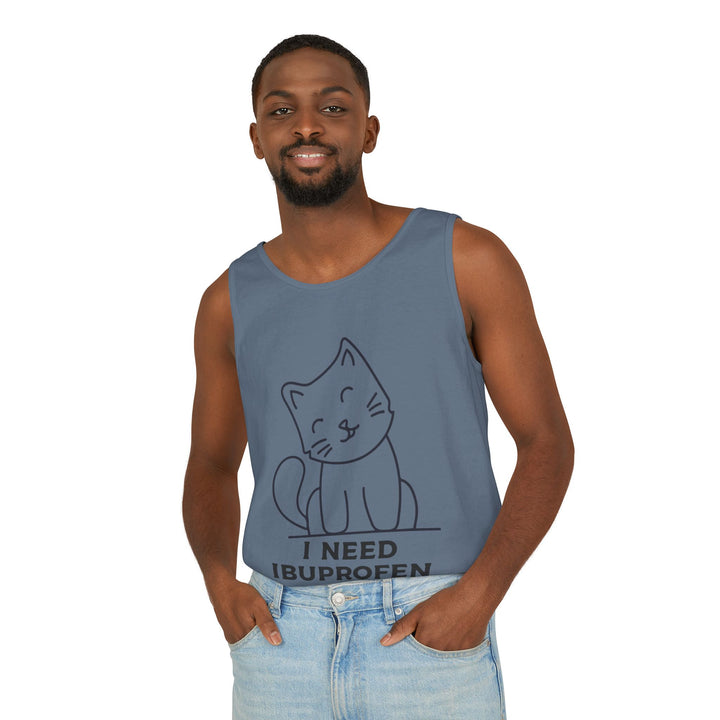 Funny Cat Tank Top, Summer Tee, Gifts for Cat Lovers, Cute Animal Apparel, Relaxing Casual Wear, Women's Funny Shirt