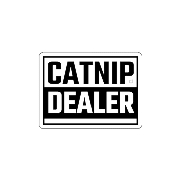 Catnip Dealer Die-Cut Sticker