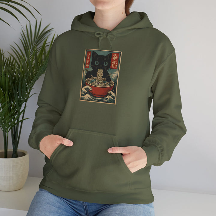 Cozy Cat-Inspired Hoodie: Perfect for Cat Lovers, Gift for Pet Owners, Winter Wear, Lounge Apparel, Unique Sweatshirt