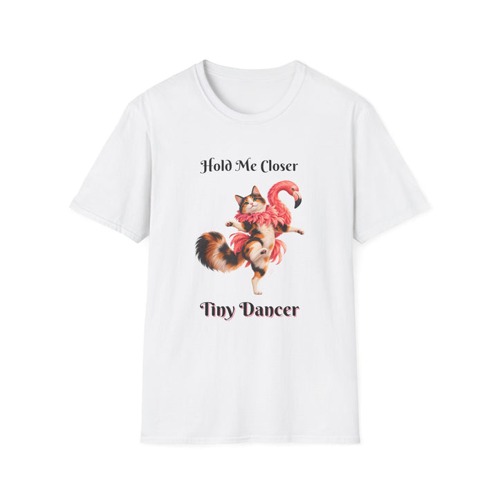 Flamingo Balance Class Cat T-Shirt