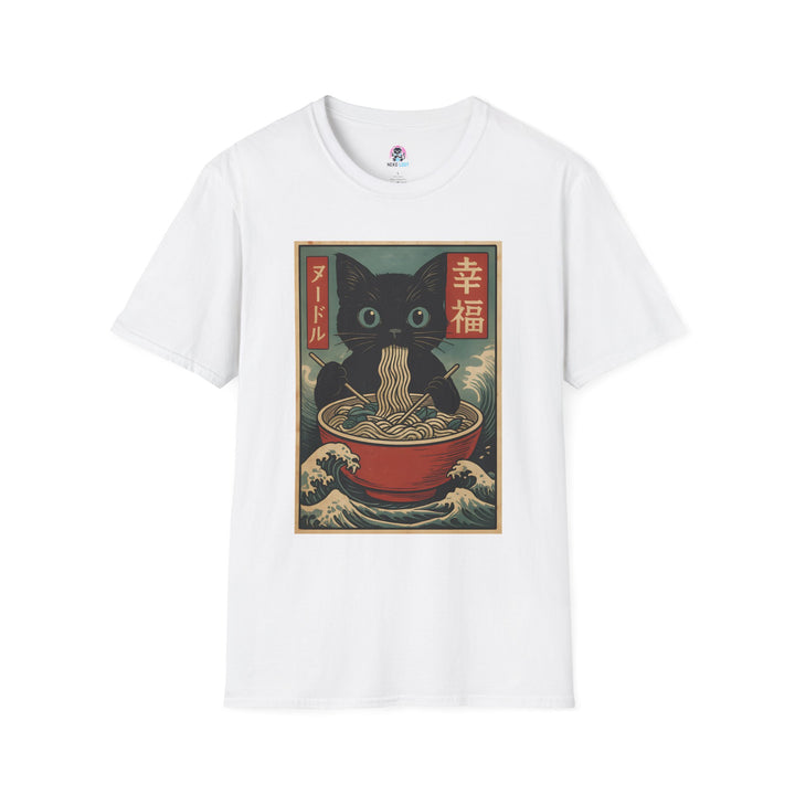 Vintage Cat Ramen T-Shirt