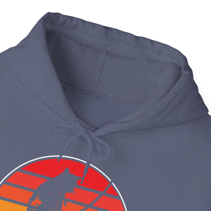 Samurai Cat Sunset Hoodie