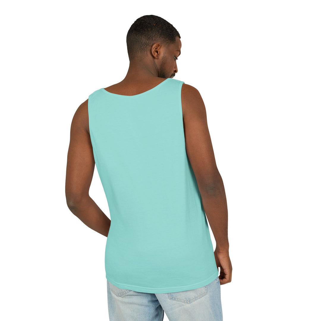 Whimsical Cat Tank Top, Unisex Funny Summer Shirt, Lightweight Graphic Top, Gift for Cat Lovers, Perfect for Beach Days, Casual Comfort Wear