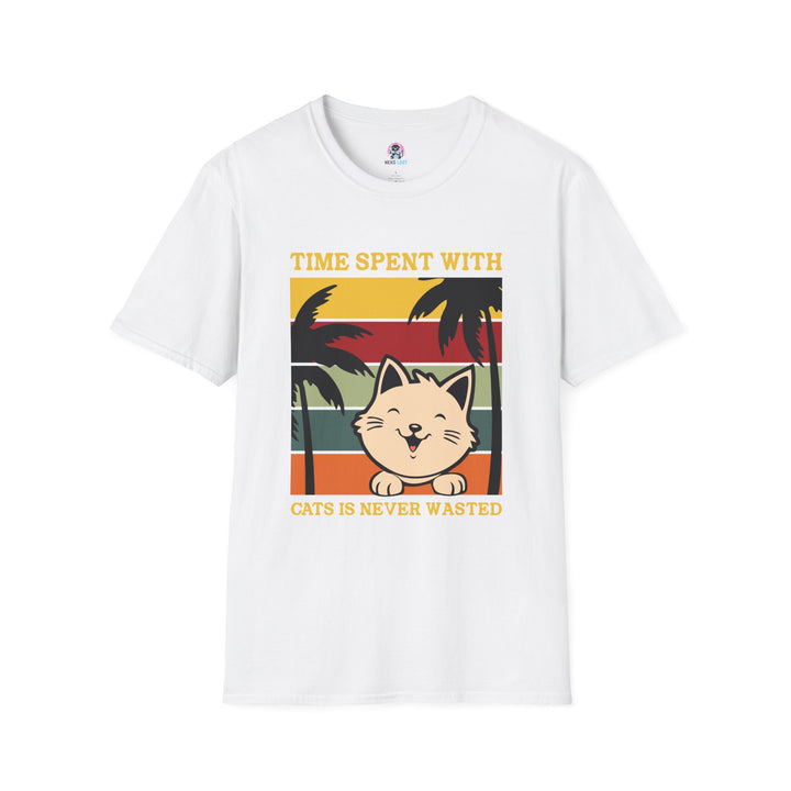 Funny Cat Time Wasted T-Shirt