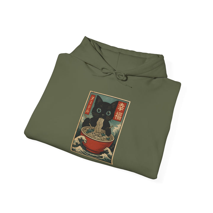 Cozy Cat-Inspired Hoodie: Perfect for Cat Lovers, Gift for Pet Owners, Winter Wear, Lounge Apparel, Unique Sweatshirt