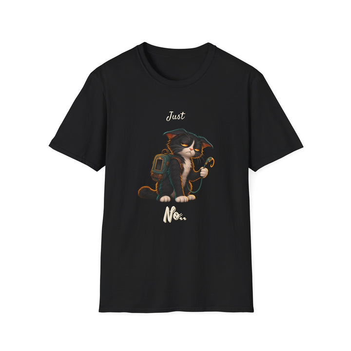 Social Battery Warranty Cat T-Shirt