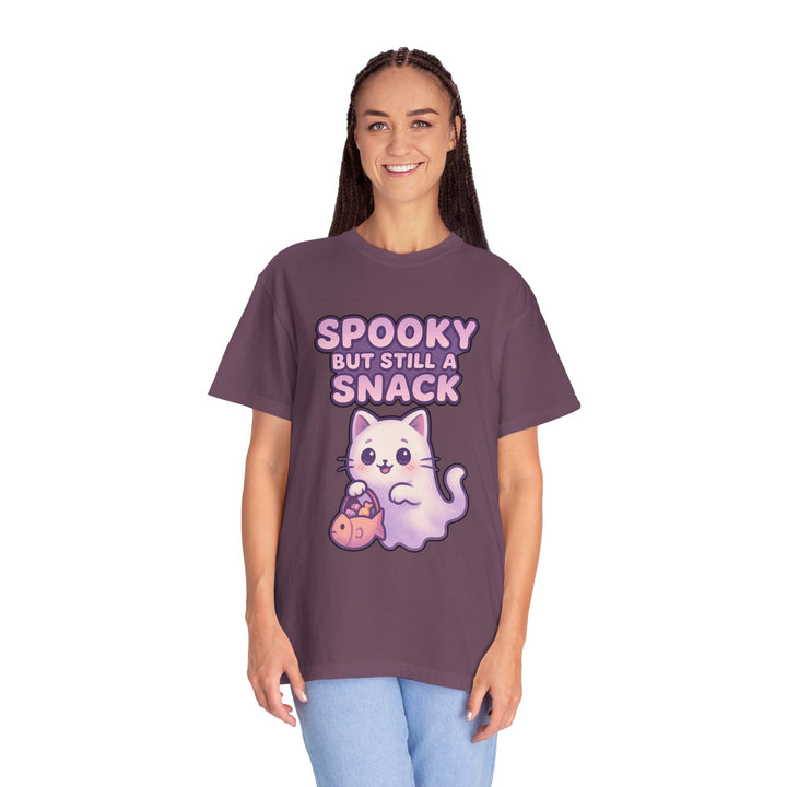Spooky Snack Clever Cat T-Shirt