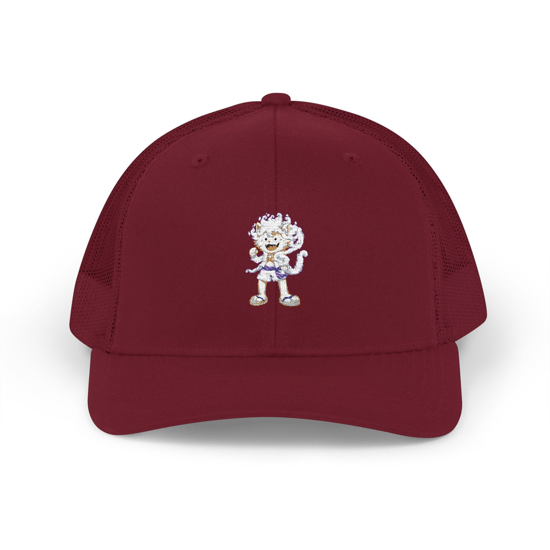 Stylish Snapback Trucker Cap with Unique Embroidery, Cool Hat for Men and Women, Perfect for Casual Outings, Gifts, Outdoor Events