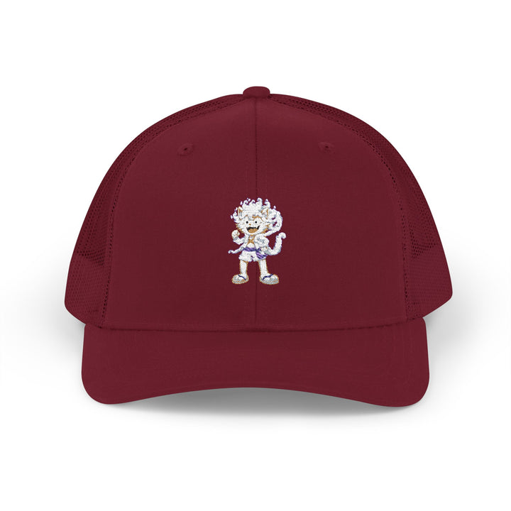 Stylish Snapback Trucker Cap with Unique Embroidery, Cool Hat for Men and Women, Perfect for Casual Outings, Gifts, Outdoor Events