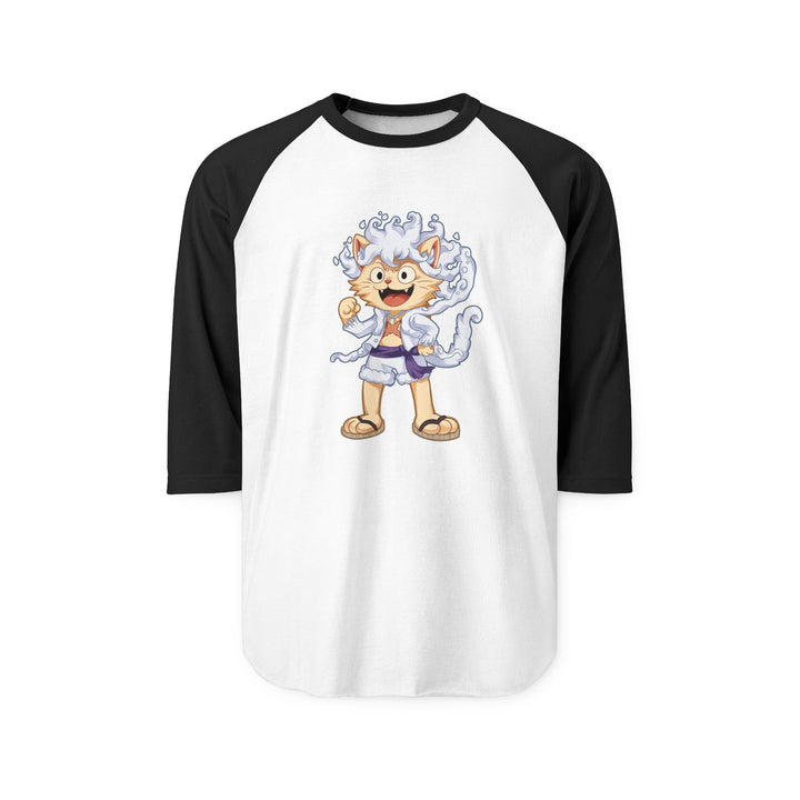 Luffy Cat Gear 5 Three-Quarter Sleeve Shirt
